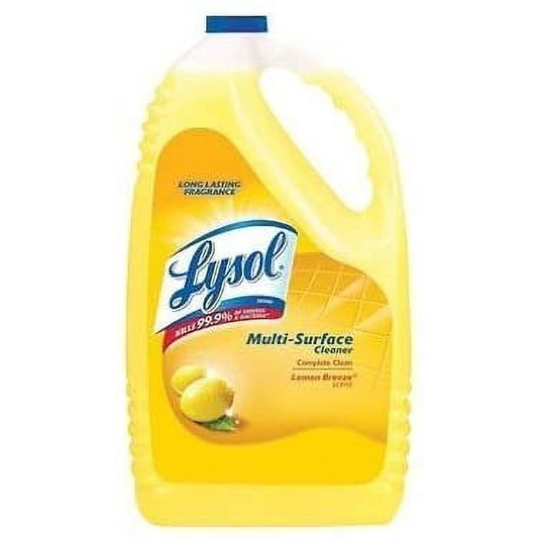 Lysol All-Purpose Cleaner, Lemon Breeze, Liquid, 144 Ounces