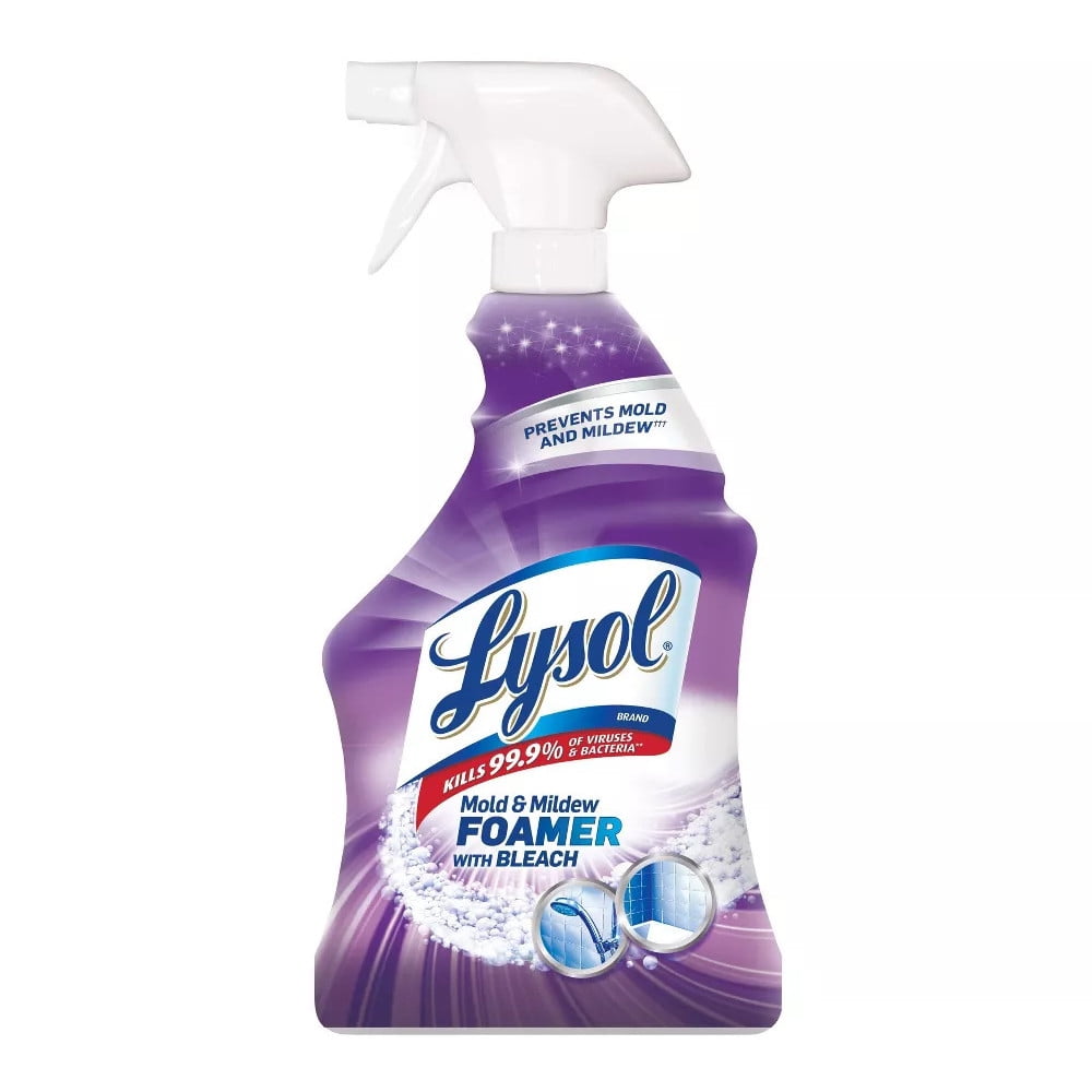 Lysol Mold And Mildew Remover With Bleach, 32 Oz, 2 Pack