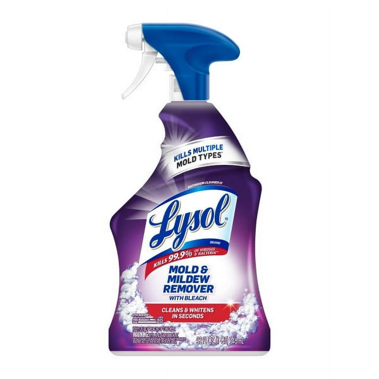 Lysol® Mold & Mildew Cleaning Remover w/ Bleach (32 oz Spray Bottles) -  Case of 12 —