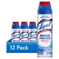 thumbnail image 1 of (12 pack) Lysol Power Foam Bathroom Cleaner Spray Aerosol, Atlantic Fresh, 24 fl oz, 1 of 8