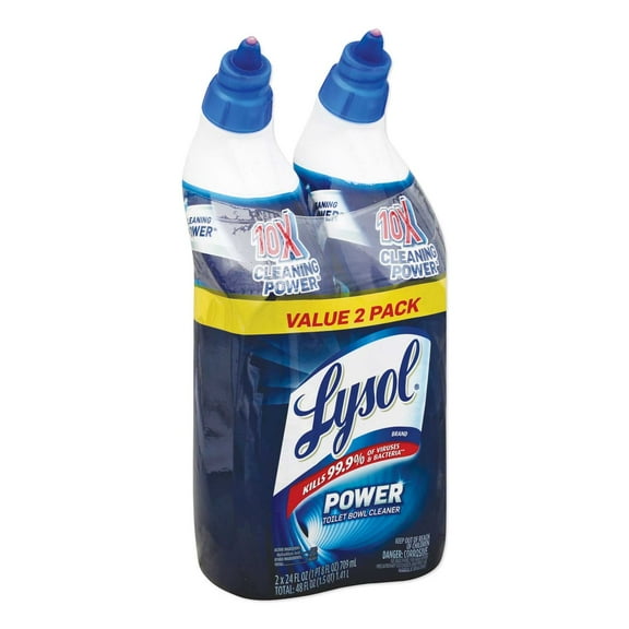 Lysol Power Toilet Bowl Cleaner, 48 Fluid Ounce