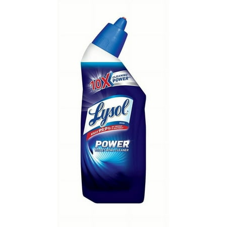 Lysol Power Toilet Bowl Cleaner, 8oz, 10X Cleaning Power