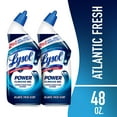 thumbnail image 1 of Lysol Power toilet bowl cleaner gel, Cleaning, Disinfecting and Stain Removal, 24 oz, Pack of 2, 1 of 11