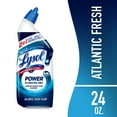thumbnail image 1 of Lysol Power Toilet Bowl Cleaner Gels, Atlantic Fresh, 24 fl oz, 1 of 11