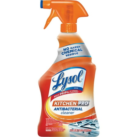 product image of Lysol Pro Kitchen Spray Cleaner and Degreaser, Antibacterial All Purpose Cleaning Spray for Kitchens, Countertops, Ovens, and Appliances, Citrus Scent, 22oz 