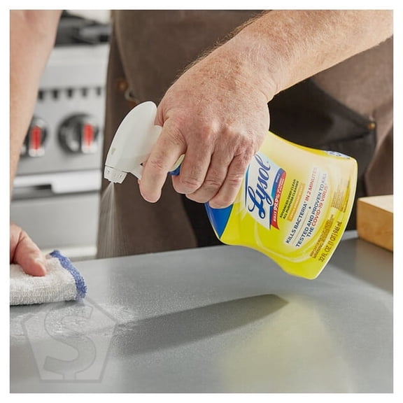 Lysol RAC00351 32 oz. Lemon Breeze All-Purpose Cleaner - 12/Case