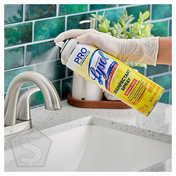 Lysol RAC04650CT 19 oz. Original Scent Disinfectant Spray - 12/Case