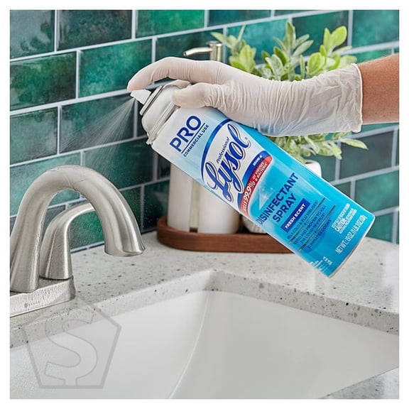 Lysol RAC04675CT 19 oz. Fresh Scent Disinfectant Spray - 12/Case