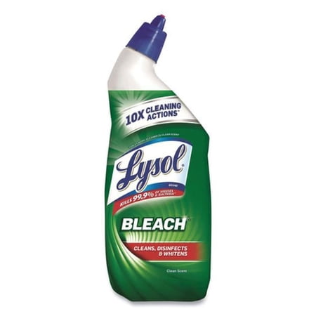 Lysol RAC98014 24 oz Disinfectant Toilet Bowl Cleaner with Bleach