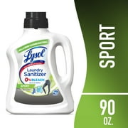 Lysol® Sport Laundry Sanitizer Additive, for Gym Clothes and Activewear, 0% Bleach, 90 oz
