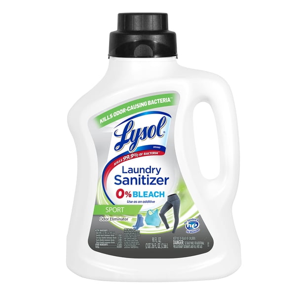 Lysol Sport Laundry Sanitizer Additive, Sanitizing Liquid For Gym
