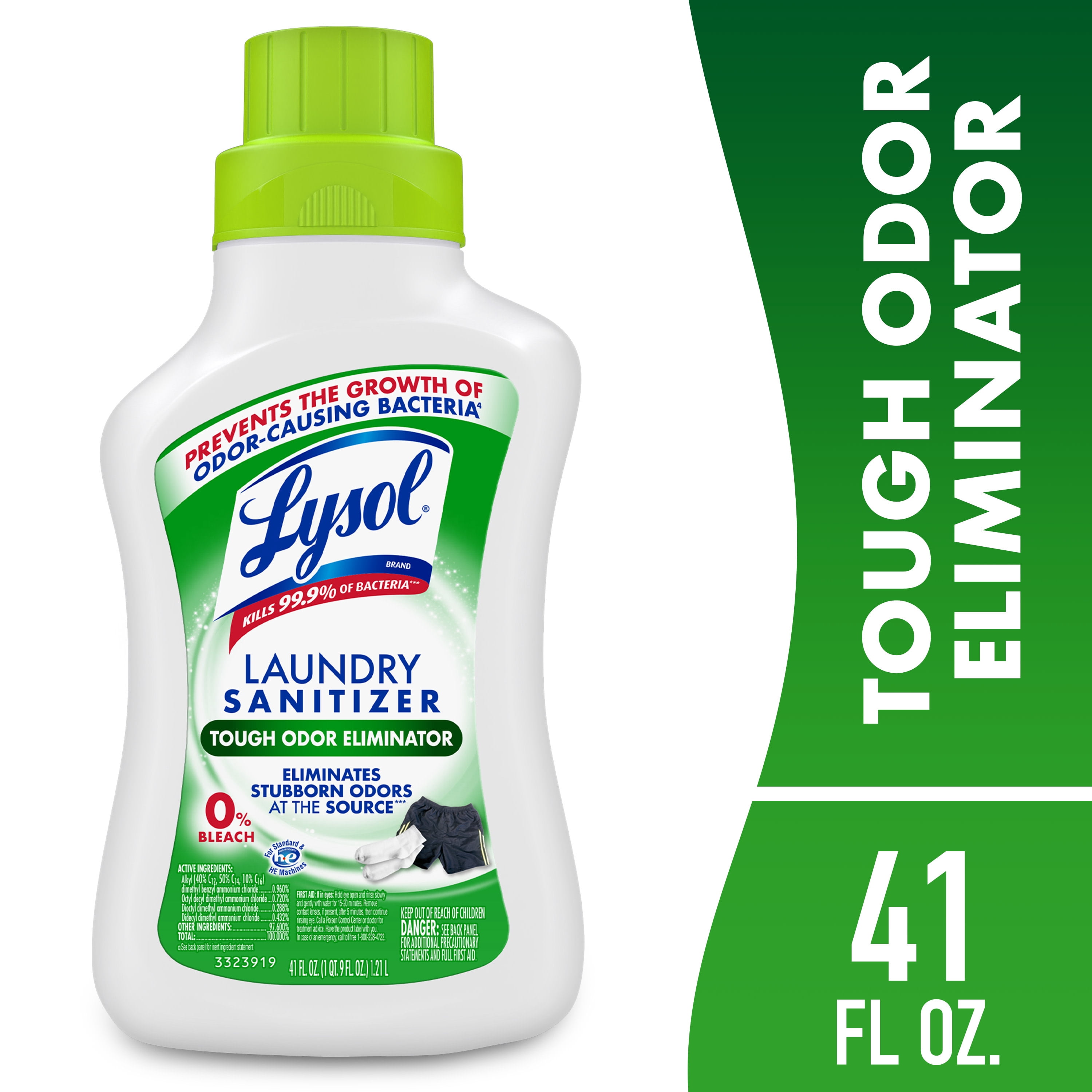 Lysol, Laundry Sanitizer, 90 oz, Odor Eliminator for Activewear