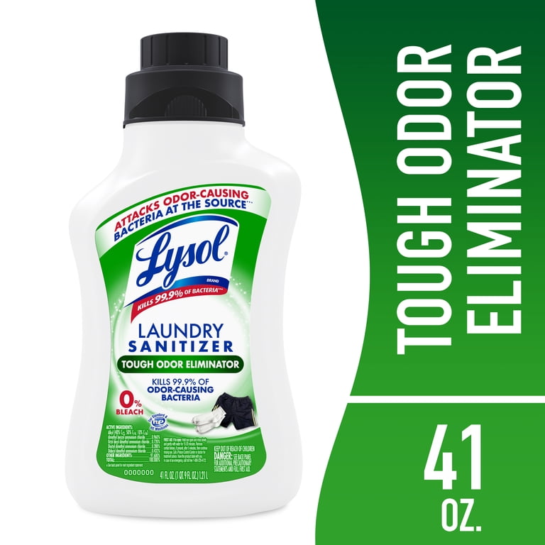Lysol Laundry Sanitizer Sport 41oz Odor Eliminator for Gym Clothes