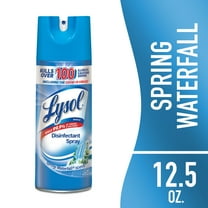 (12 pack) Lysol Disinfectant Spray, Spring Waterfall, 12.5 fl oz, Can