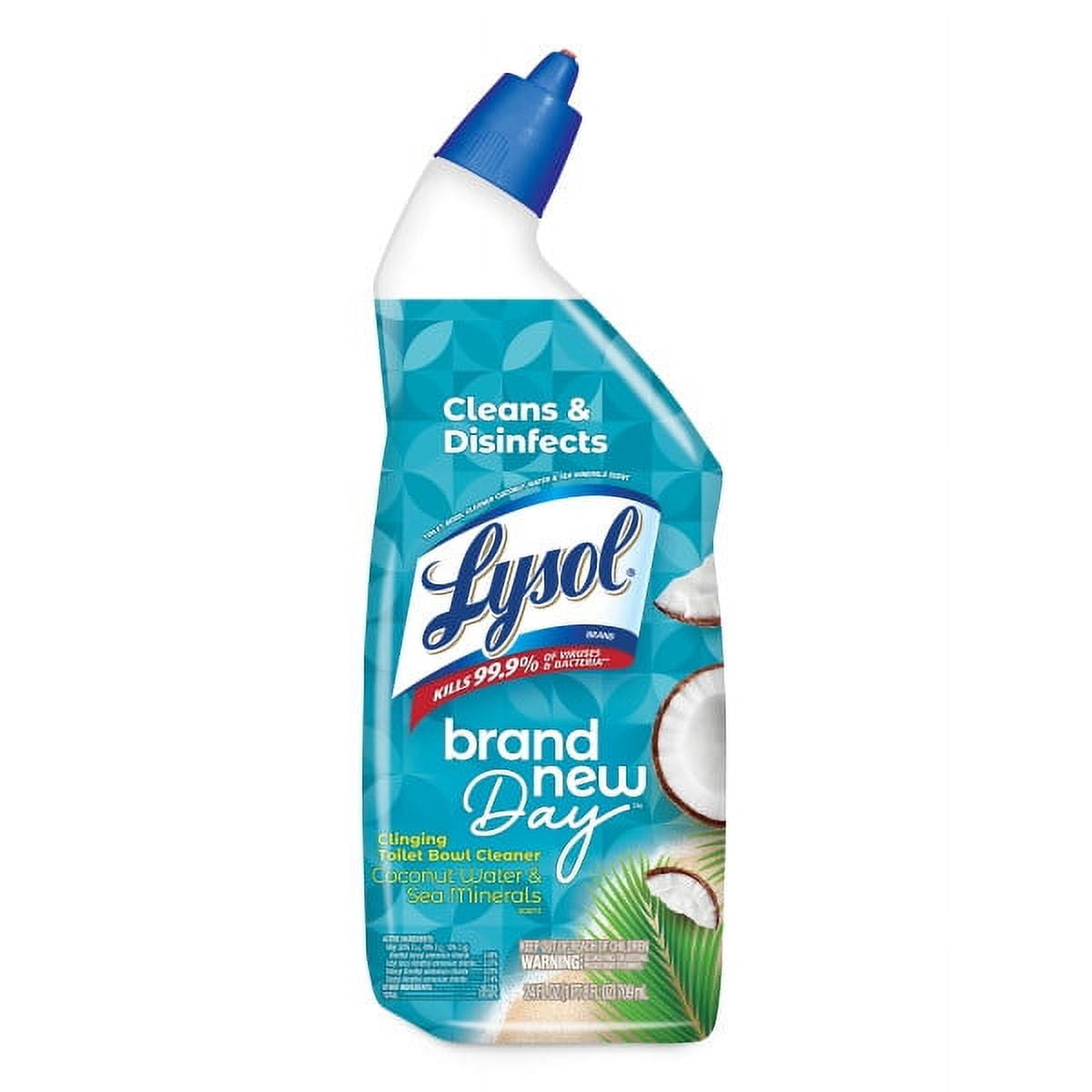 (4 pack) Lysol Toilet Bowl Cleaner Gel, For Cleaning and Disinfecting