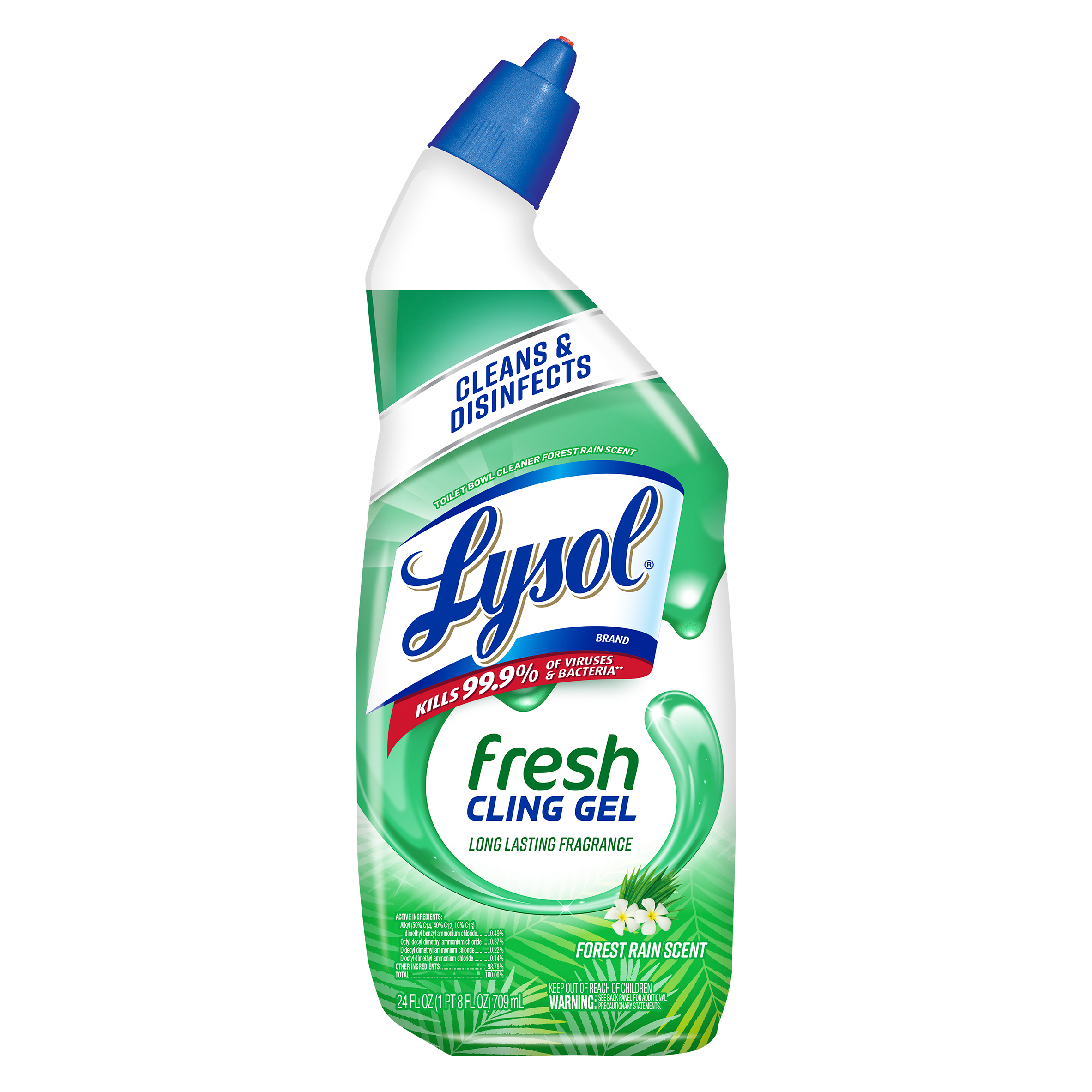 Lysol Toilet Bowl Cleaner Gel, For Cleaning and Disinfecting, Stain