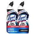 thumbnail image 1 of Lysol Toilet Bowl Cleaner Lime & Rust Remover 24 fl oz (2 pack), 1 of 1