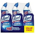 thumbnail image 1 of lysol power toilet bowl cleaner, 72oz (3x24oz), 10x cleaning power, 1 of 5