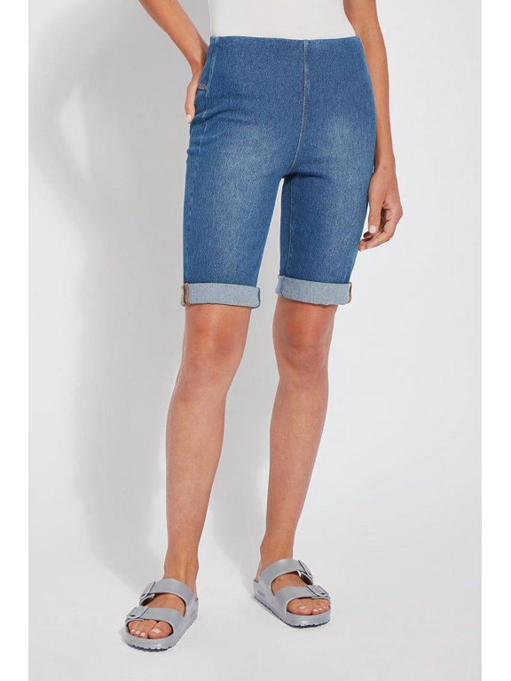 Boyfriend Tummy Control Jean Short 2835