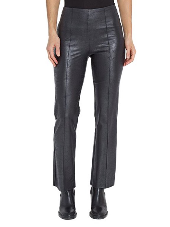 Elysse Foiled Vegan Leather Pant 3401