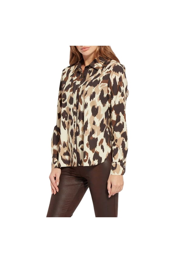 Fashion Connie Slim Button Down 2682