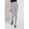 thumbnail image 1 of Lysse Flattering Cotton Legging - 2280 (Grey Melange, XL), 1 of 1