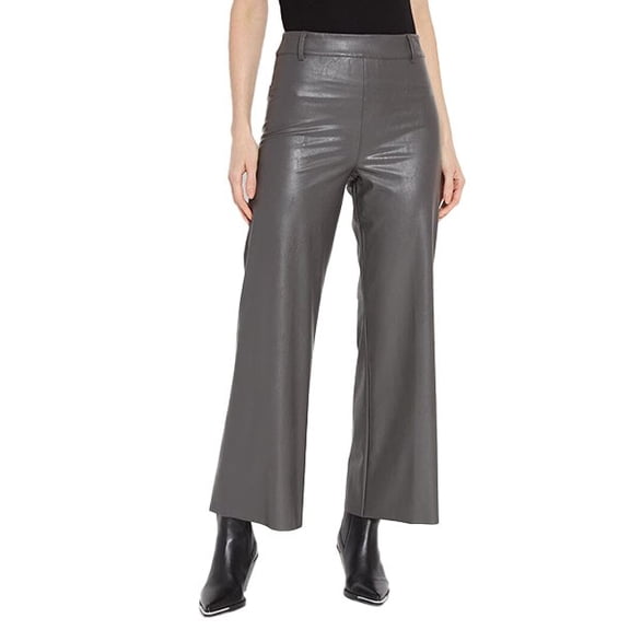 Lysse Hi Waist Vegan Leather Wide Leg 3253
