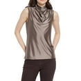 thumbnail image 1 of Lysse Irina Satin Jersey Turtleneck Top 3396, 1 of 4