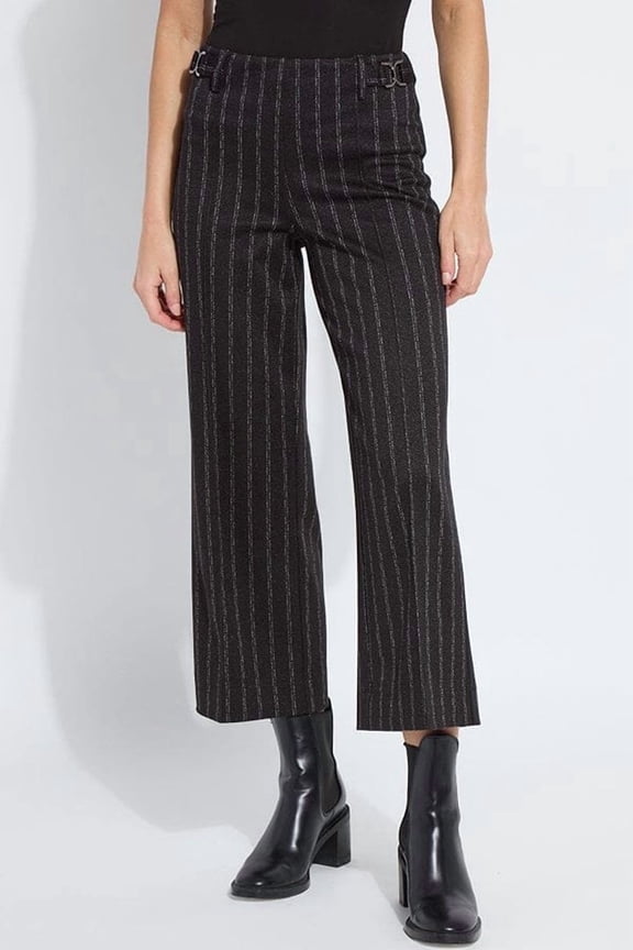 Isabel Wide Leg Ponte Pant (27" Inseam) 3771