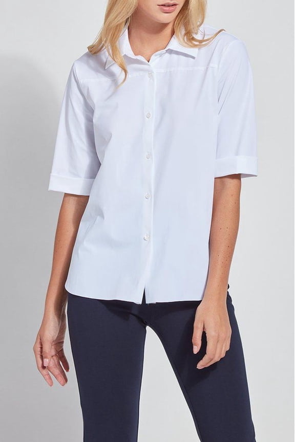 Josie Short Sleeve Button Down 2755