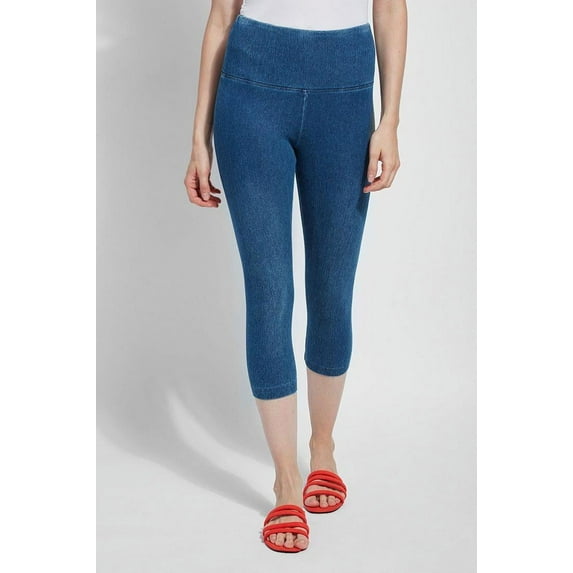 Lysse Perfect Denim Capri 6173