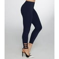 thumbnail image 1 of Lysse Twist Medium Control Ponte Knit Leggings, 1 of 4