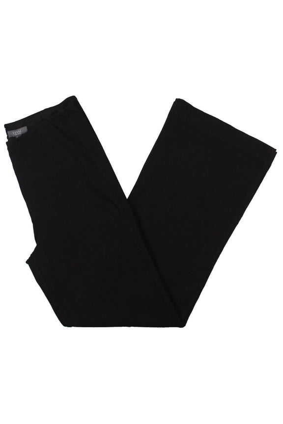 Womens Denim High Rise Trouser Jeans Black XS