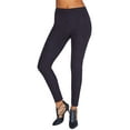 thumbnail image 1 of Lysse Womens High-Waist Medium Control Faux Suede Leggings Style-1730, 1 of 18