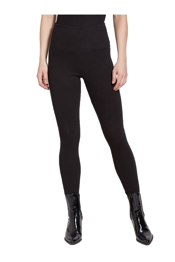 Womens Plus Size Medium Control Denim Leggings Style-6175P