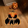 Lystmrge,Picnic Blankets Waterproof Foldable,Halloween Themed Carpet