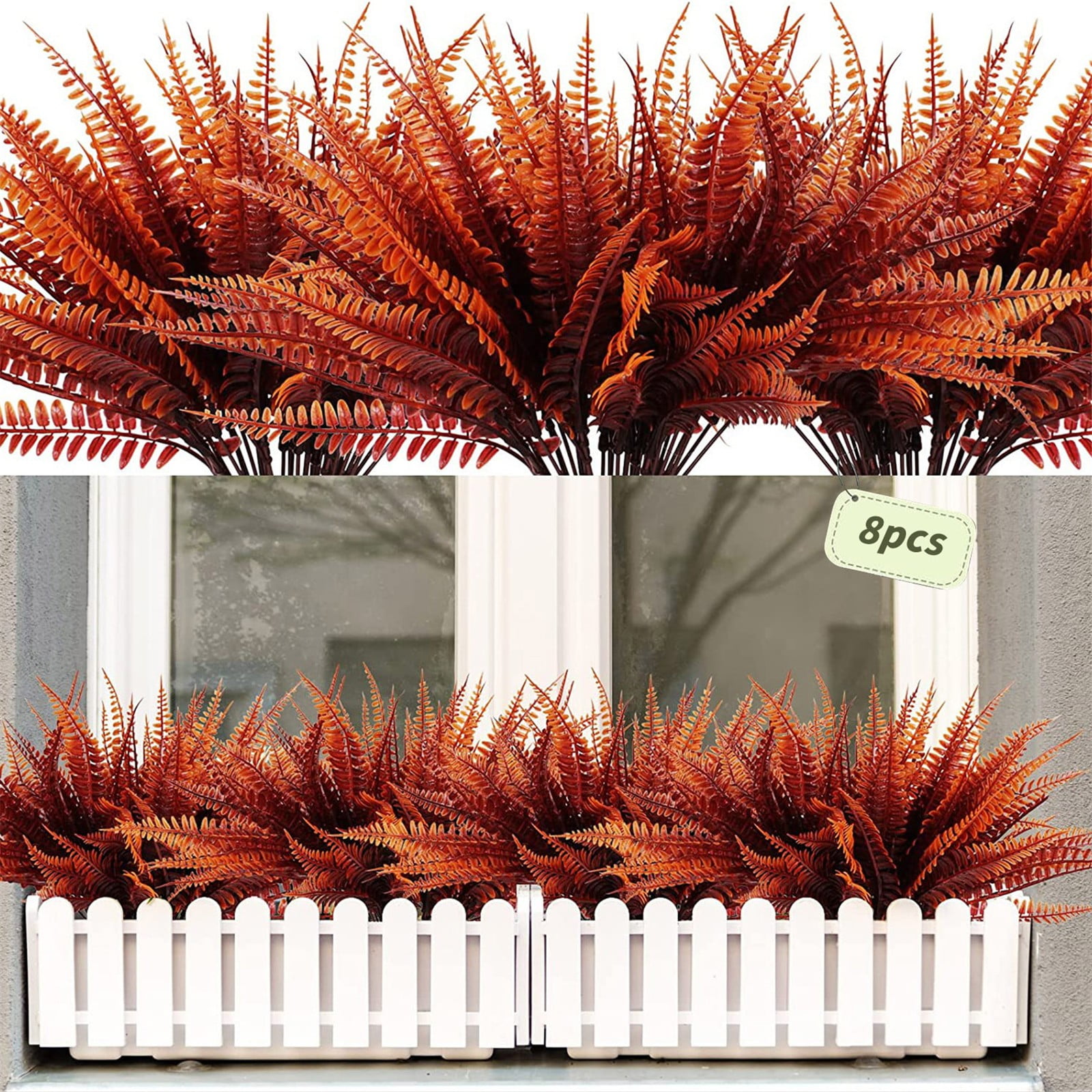 Lystmrge Realistic Synthetic Persian Fern Fern 2024 New Faux Persian