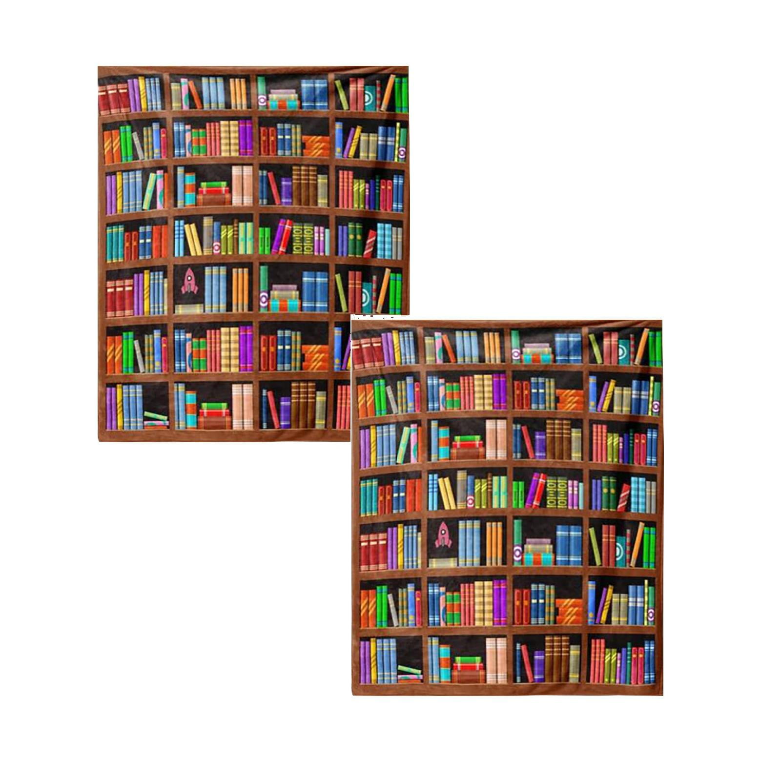 Lystmrge Throw Blanket Waffle 2 Pack Flannel Blanket Air Conditioning