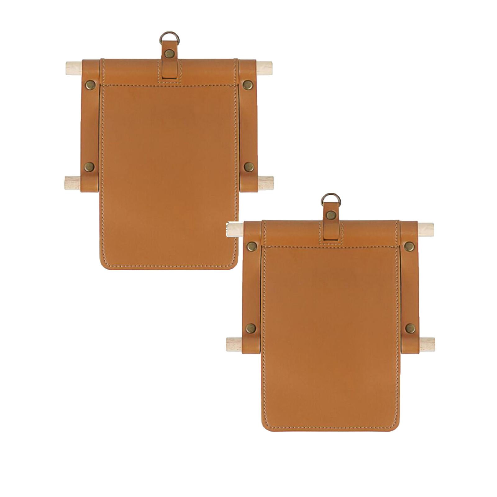 Lystmrge Wall Floating Shelves Paper Rack Hang Wooden Without Hole