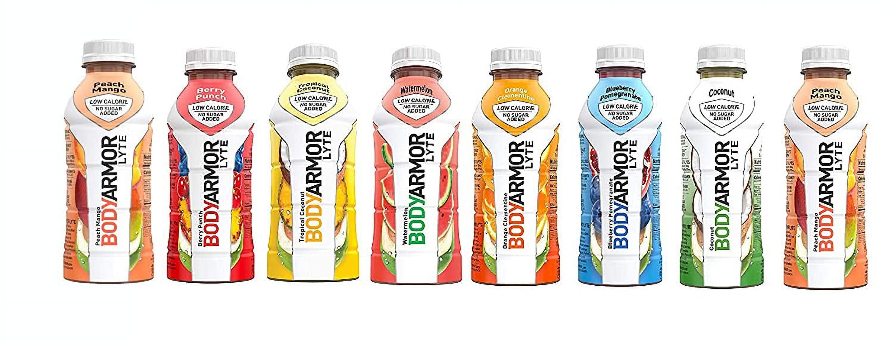Lyte BodyArmor Super Drink Variety Pack, Berry Punch, Tropical Coconut, Watermelon, Orange