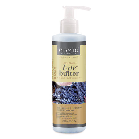 Lyte Ultra-Sheer Body Butter - Lavender and Chamomile by Cuccio for Unisex - 8 oz Body Butter