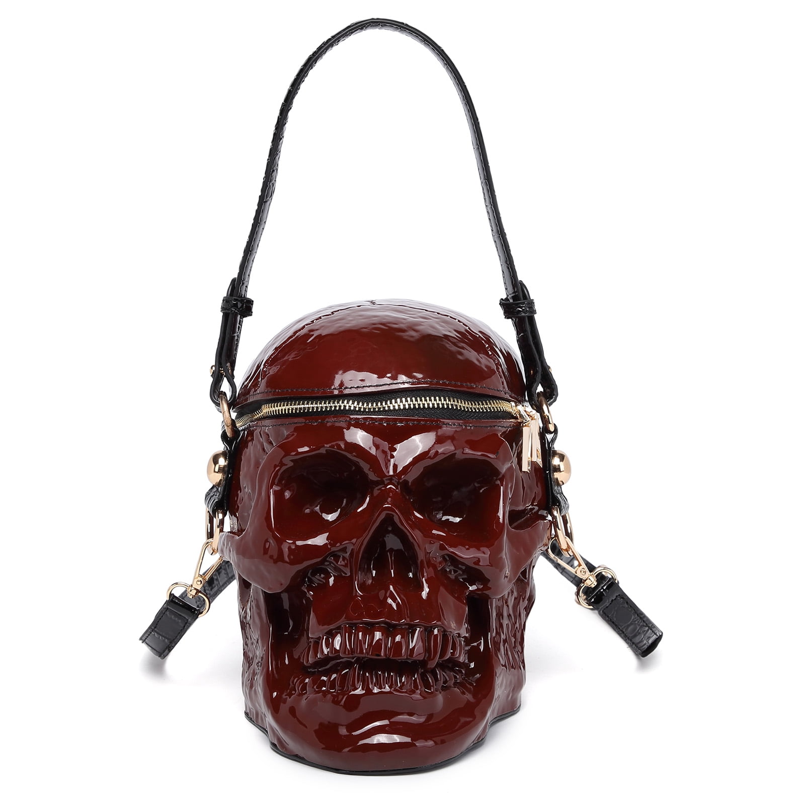 ②visyay paranoia :) purse BAG MIFJNF Y2K Punk Shoulder Bag Handbag Shoulder Purse with