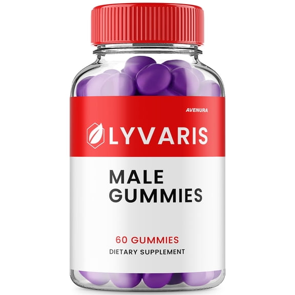 Lyvaris Gummies Lyvaris Gummy Natural Blend Advanced Formula for Active Lifestyle, 1 Pack, 60 Gummies