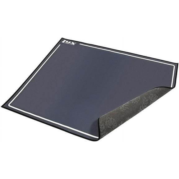 LyxJam Drum Rug Mat with Fabric Non Slip Bottom Floor Carpet, 4 x 4.6 feet