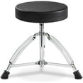 thumbnail image 1 of LyxJam Portable Drum Stool, Padded Soft Seat with Adjustable Height, 1 of 6