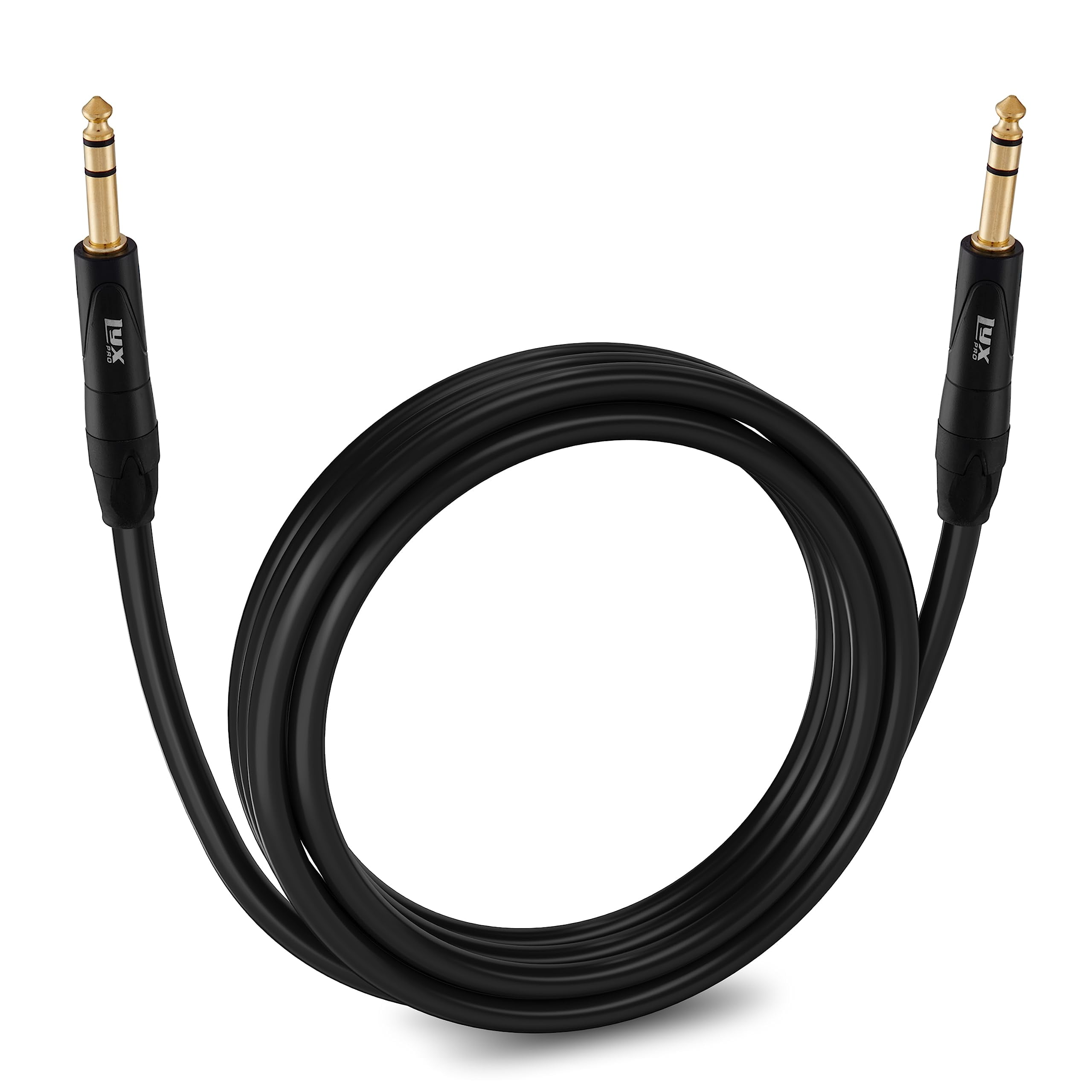 LyxPro 10 ft Balanced Audio 1/4 TRS Male to Male Cable