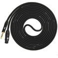 thumbnail image 1 of LyxPro 1/4'' TRS to XLR Female Mic Connector, 6 Feet XLR Microphone Cable, 1 of 6