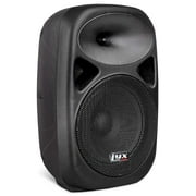 LyxPro 8'' Active PA Rechargeable Battery Loudspeaker, Bluetooth, MP3, USB - Black