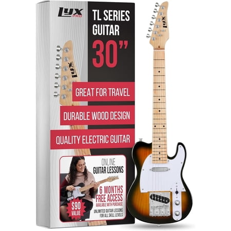 LyxPro 30-inch Electric TL Series Guitar with Maple Neck