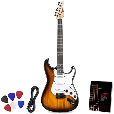 LyxPro CS 39" Beginner Electric Guitar, Sunburst